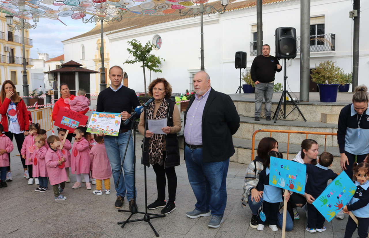 Cerca de 200 niños y niñas participan en los actos con los que Cartaya celebra el Día de la Infancia